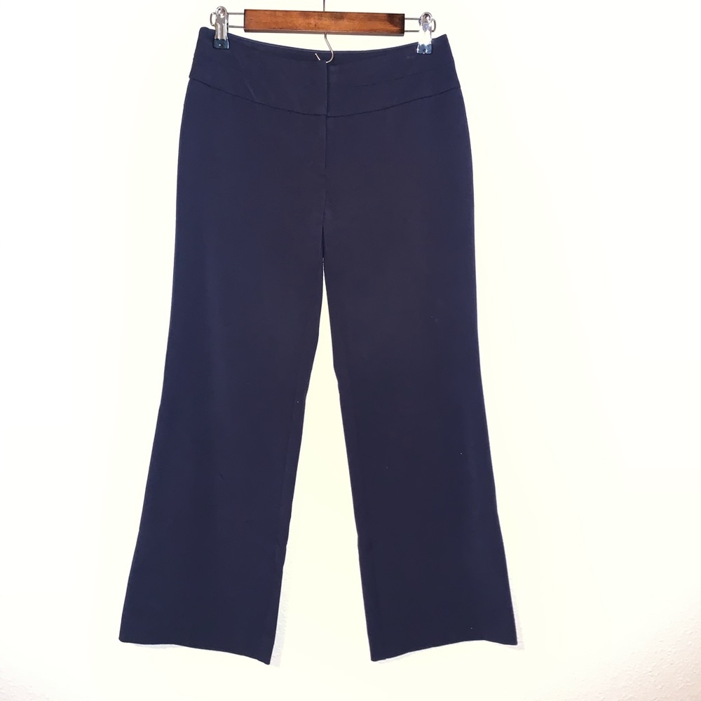 Apt9 ankle bootcut dark navy trousers Sz 2PS